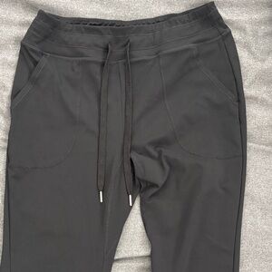 HALARA DayStretch Mid Rise Drawstring Slim Casual Flare Pants with Pockets